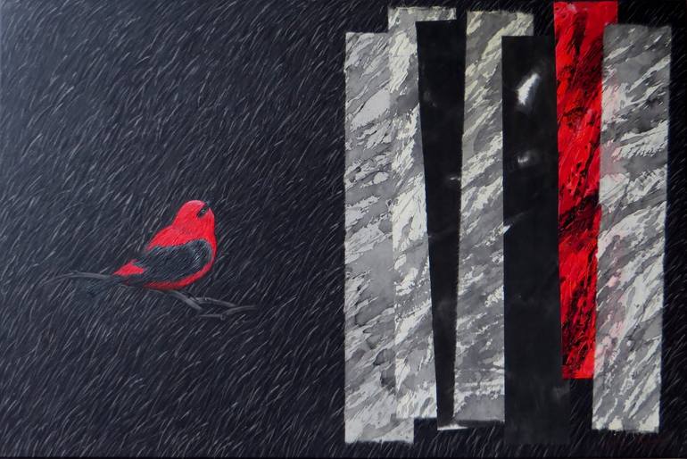 Print of Abstract Animal Paintings by Echo Cho