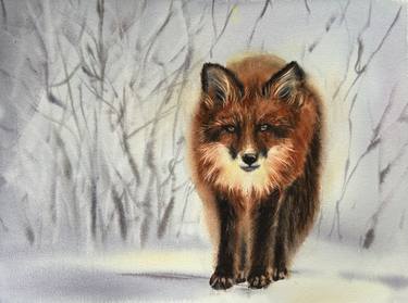 Original Impressionism Animal Paintings by Alina Karpova