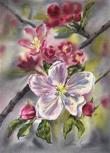 Apple blossom thumb