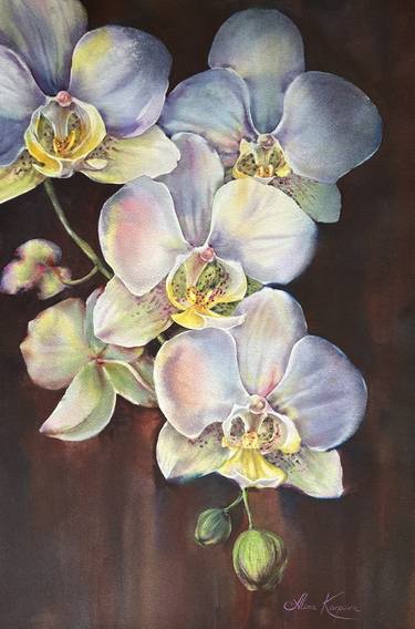 Original Realism Floral Paintings by Alina Karpova