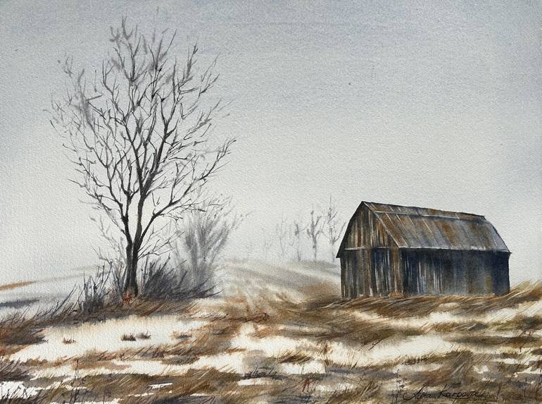 Original Realism Landscape Paintings by Alina Karpova