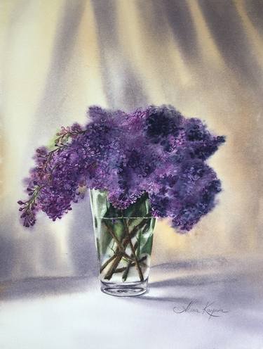Original Floral Paintings by Alina Karpova