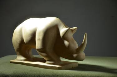 Rhino sculpture thumb