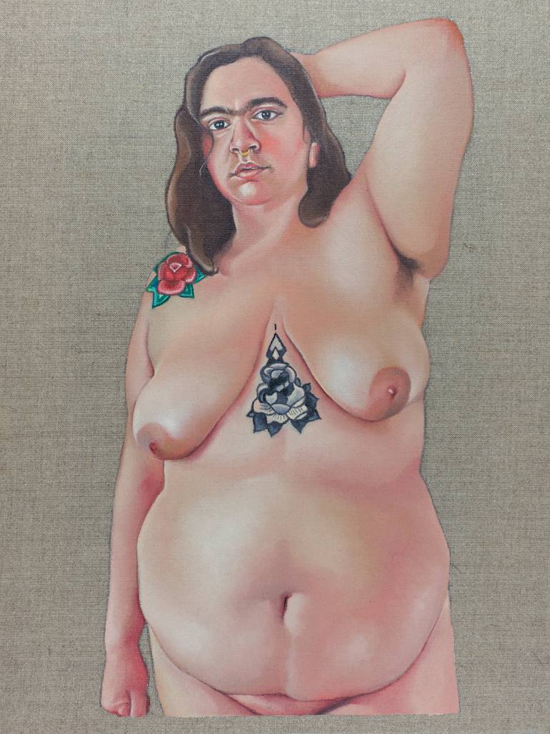 Original Figurative Nude Paintings by Karen Turner