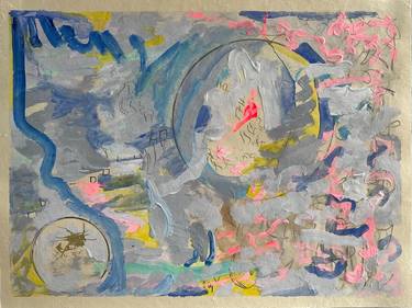Original Abstract Expressionism Abstract Paintings by Matt Kaye