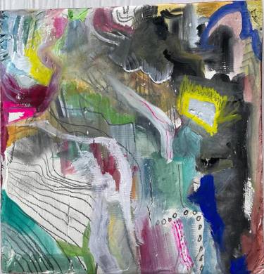 Original Abstract Expressionism Abstract Paintings by Matt Kaye