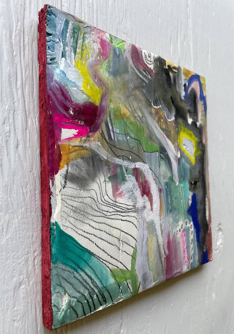 Original Abstract Expressionism Abstract Painting by Matt Kaye
