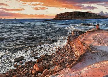 Original Figurative Seascape Painting by Francesc Marco