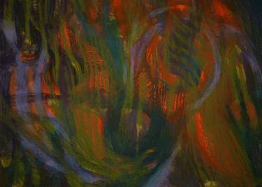 Original Abstract Expressionism Abstract Painting by Torkel Viklund