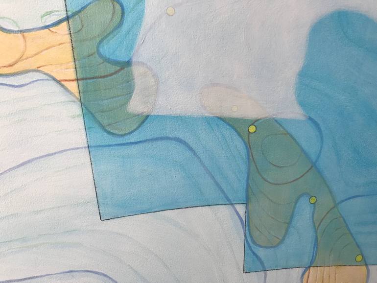 Original Modernism Abstract Painting by Bill Byers