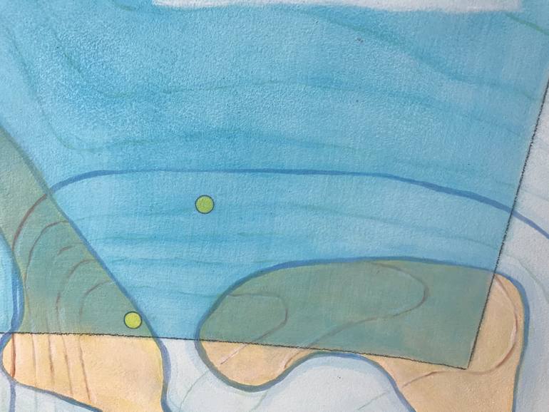 Original Modernism Abstract Painting by Bill Byers