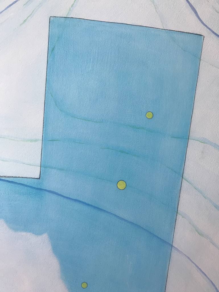 Original Modernism Abstract Painting by Bill Byers