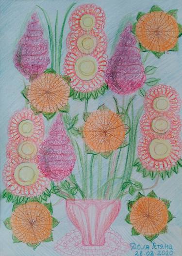 Print of Garden Drawings by Tanya Dolya