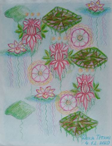 Sketch number 31 Flowers of joy, flowers of Love bright beautiful flowers of the Ukrainian soul and style Picture for good mood festive plot illustration thumb