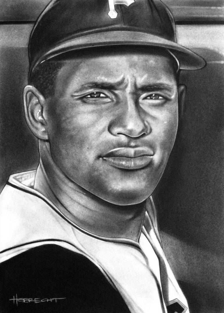 Roberto Clemente - Limited Edition of 500 Printmaking by Dave Hobrecht ...