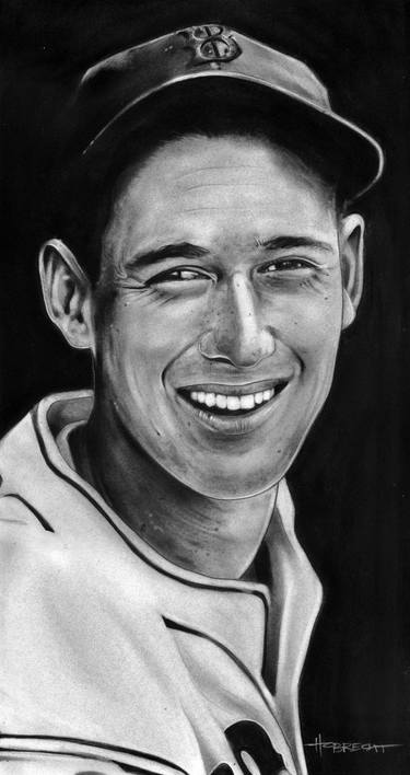 Ted Williams Portrait 2 - Limited Edition of 500 thumb