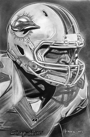 Jacksonville Jaguars Helmet - Limited Edition of 500 Printmaking by Dave  Hobrecht