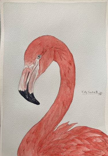 Original Illustration Animal Paintings by Kelly Santos