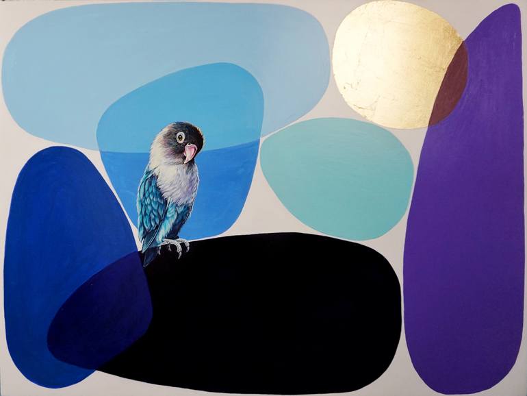 Original Figurative Animal Painting by Marie Lavallee