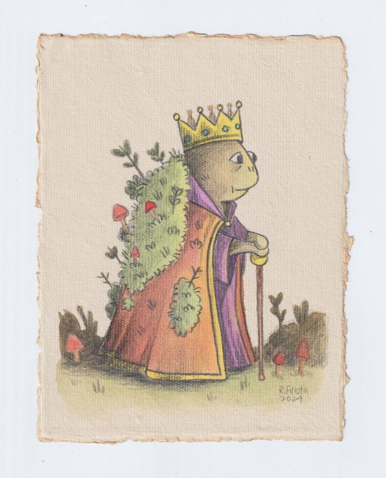 Original Illustration Fantasy Painting by Robert Filiuta