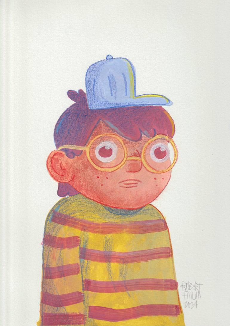 Print of Contemporary Children Paintings by Robert Filiuta