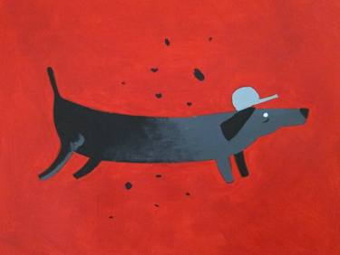 Print of Dogs Paintings by Robert Filiuta