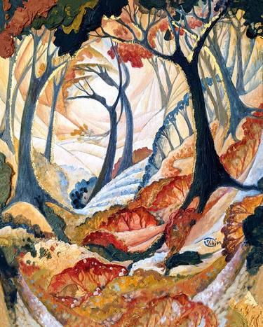 Print of Art Deco Love Paintings by Olga Ivkin