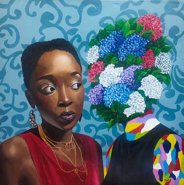 Original Women Painting by Oluwadamilare Madoti