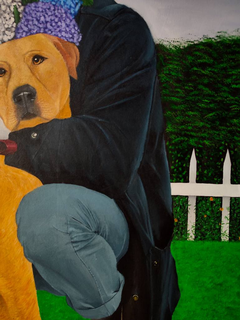 Original Surrealism Animal Painting by Oluwadamilare Madoti