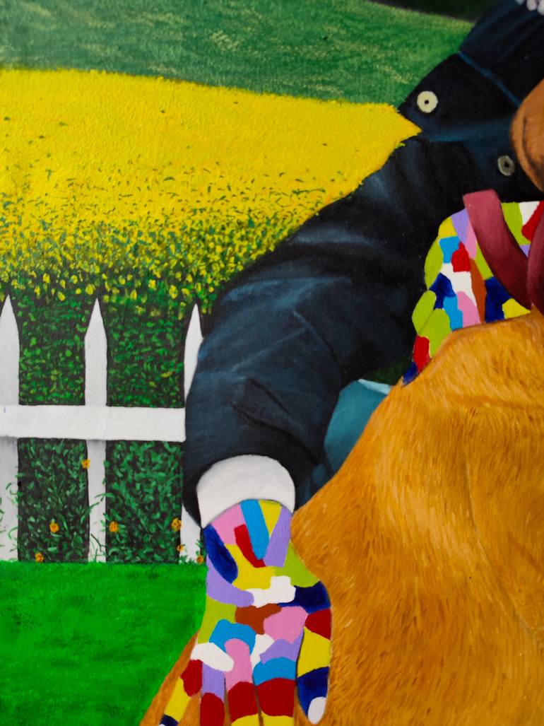 Original Surrealism Animal Painting by Oluwadamilare Madoti