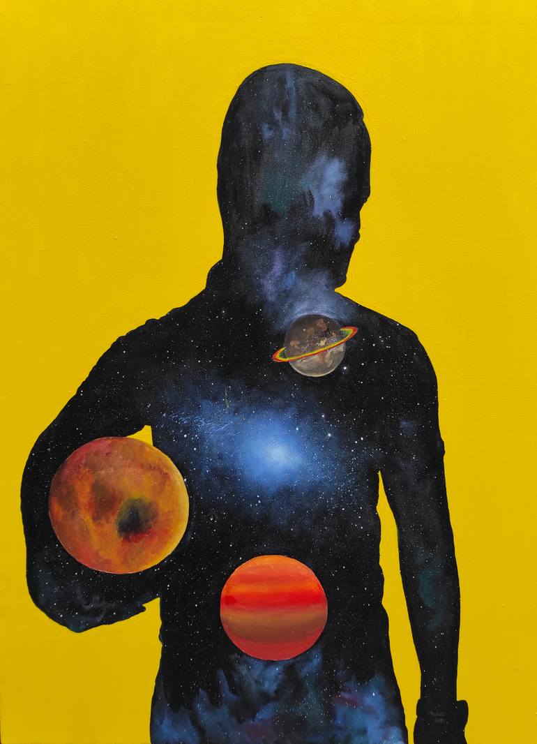 Original Surrealism Fantasy Paintings by Oluwadamilare Madoti