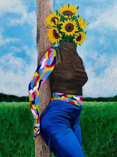 Saatchi Art Artist Oluwadamilare Madoti; Painting, “To Fit In Is To Stand Out” #art