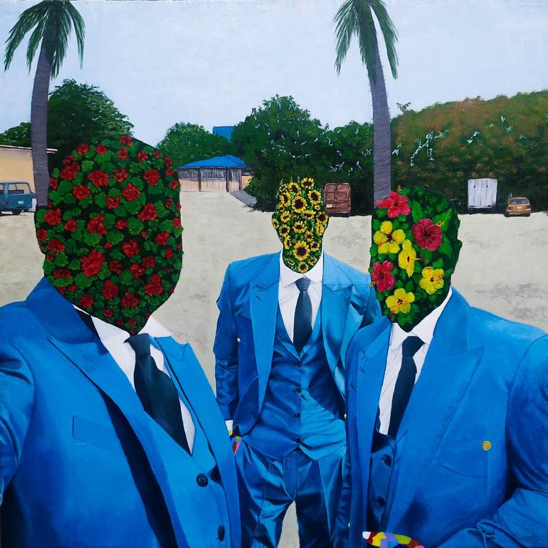 Original Surrealism Men Paintings by Oluwadamilare Madoti
