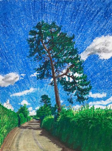 Original Fine Art Tree Paintings by Catherine Holland