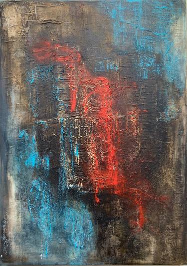 Original Abstract Paintings by Nina Heimann