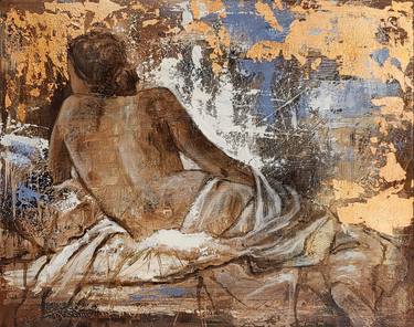 Original Abstract Nude Paintings by Artem Usá