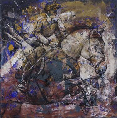Original Horse Paintings by Artem Usá