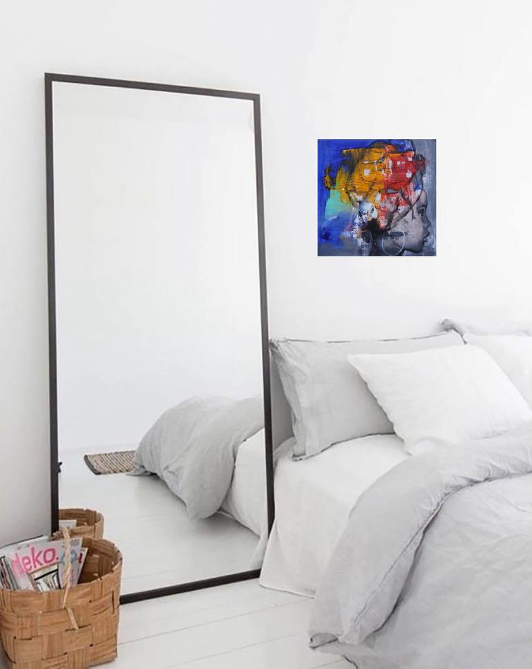 Original Abstract Expressionism Fashion Painting by Artem Usá