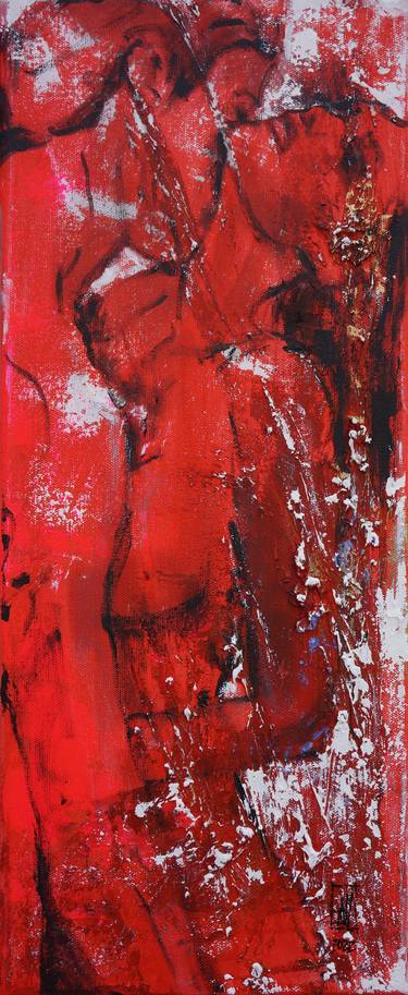 Original Abstract Erotic Paintings by Artem Usá