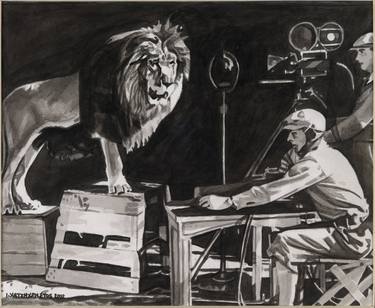 Print of Realism Cinema Drawings by Ioannis Chatzichristos