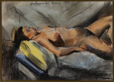 Print of Nude Drawings by Ioannis Chatzichristos