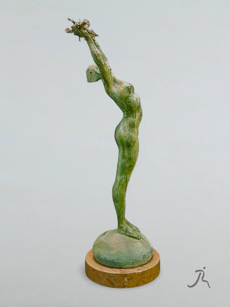Original Contemporary Women Sculpture by Jorge Bianchi