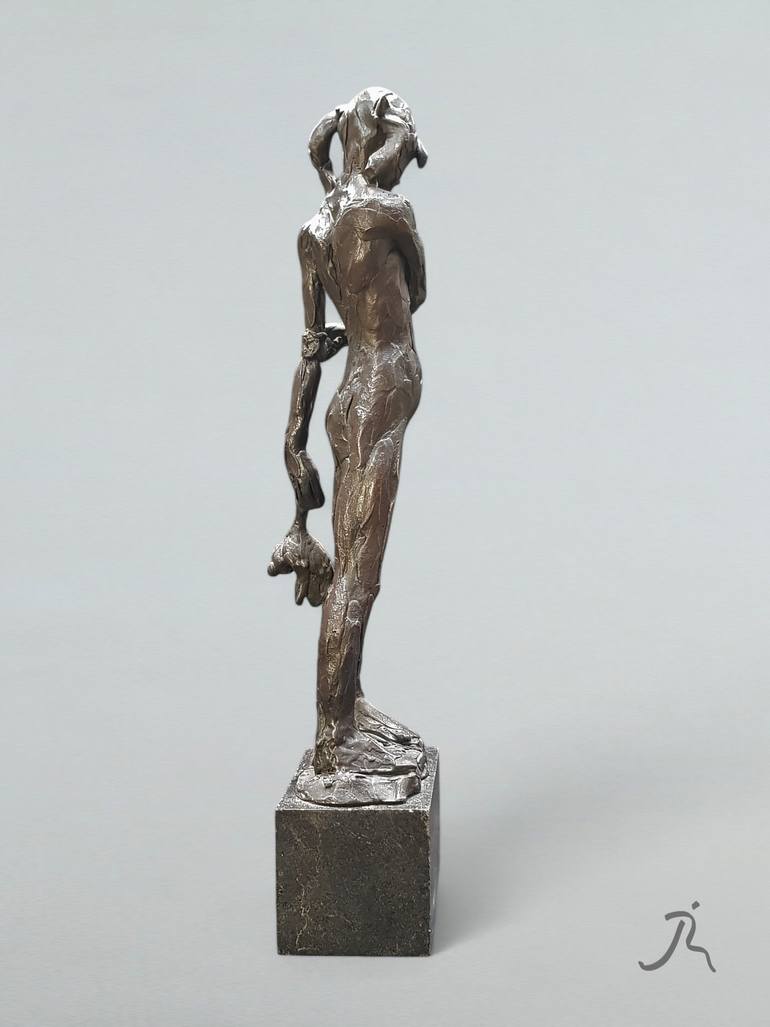 Original Art Deco Children Sculpture by Jorge Bianchi