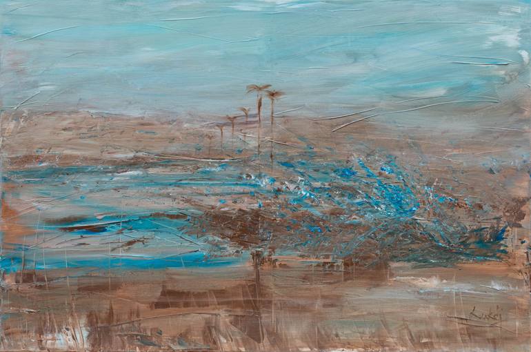 Original Modernism Nature Painting by Gabi Lukéj