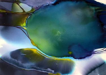 Original Fine Art Abstract Painting by Olena Drobysheva-Radziwill