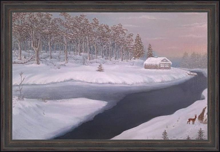 Original Realism Landscape Painting by Gennady Gurev