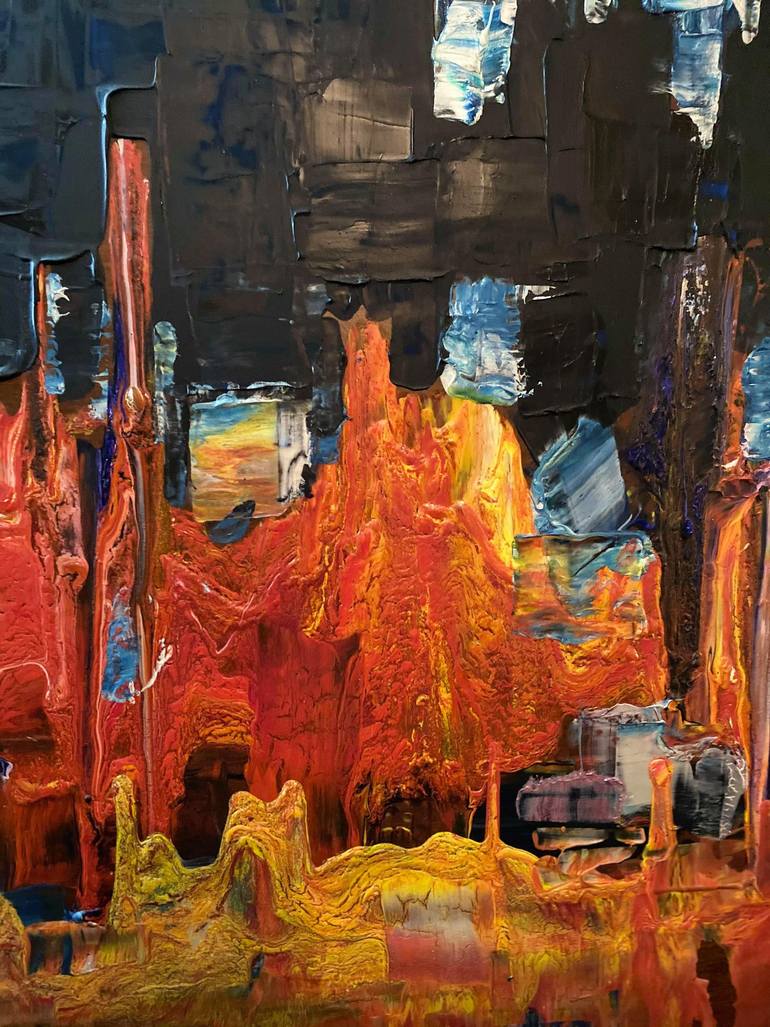 Original Abstract Painting by Mc Ajb
