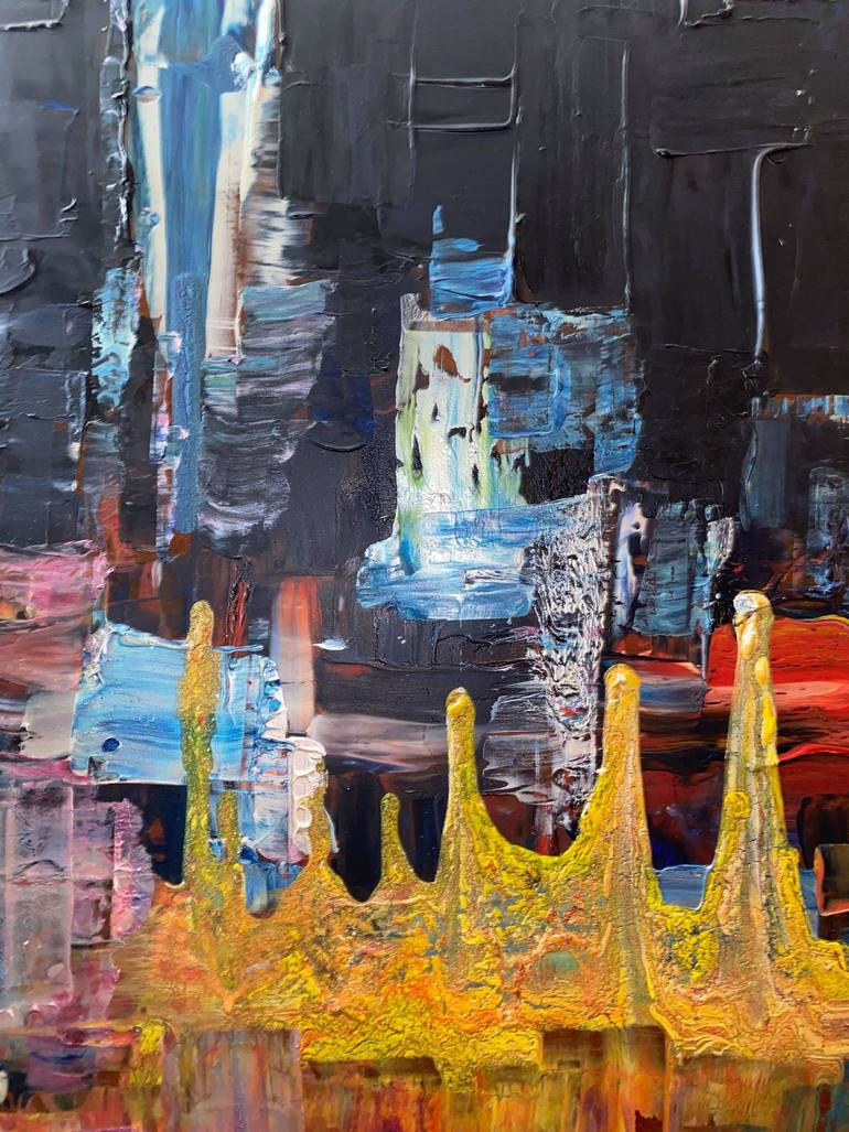 Original Abstract Painting by Mc Ajb