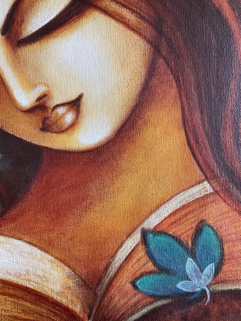 Original Contemporary Women Painting by Uma Makala