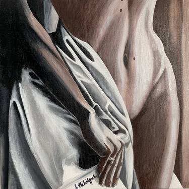 Print of Fine Art Nude Paintings by Jalina Nikityuk